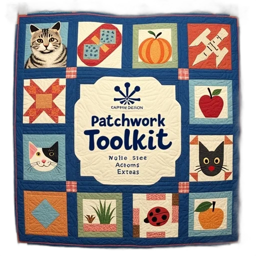 second, image, close-up, patchwork transparent PNG cut-out
