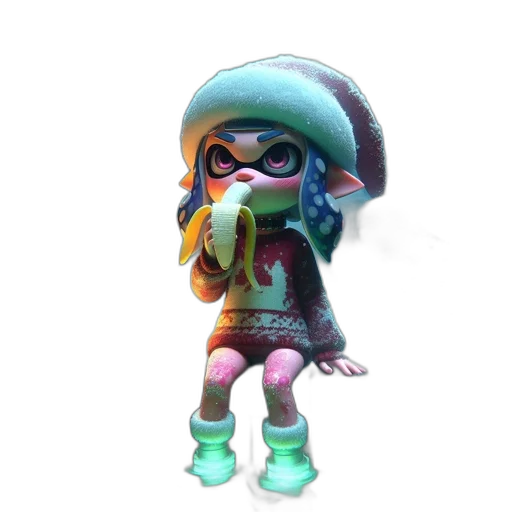 jacket, weapon, staff, hat transparent PNG cut-out