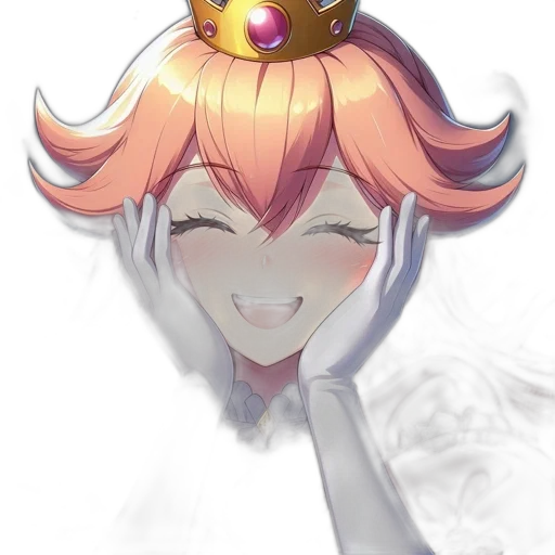 crown, hat, staff, face transparent PNG cut-out