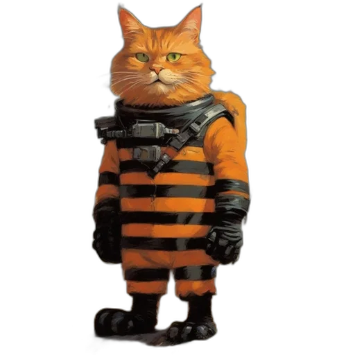 animal, robot, creature, dress transparent PNG cut-out