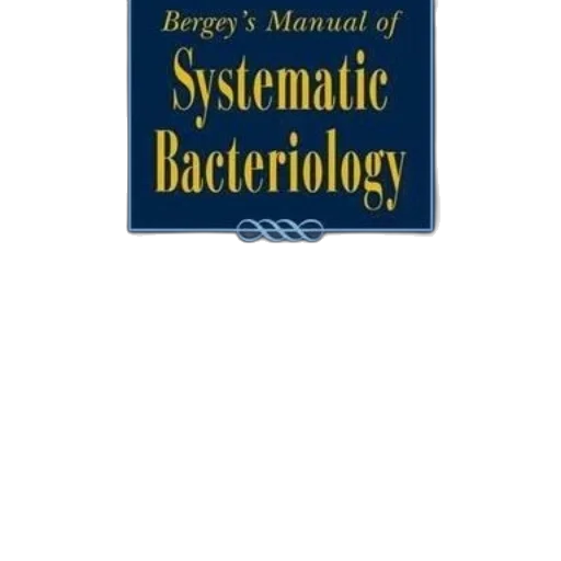 cover, bergey, manual, systematic transparent PNG cut-out