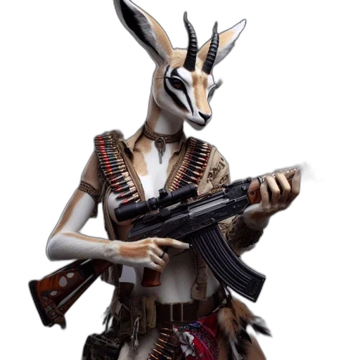 animal, weapon, mask, concept art transparent PNG cut-out