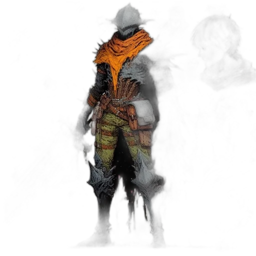 hat, staff, weapon, jacket transparent PNG cut-out