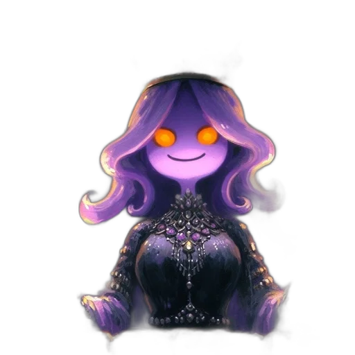 staff, dress, creature, jewelry transparent PNG cut-out