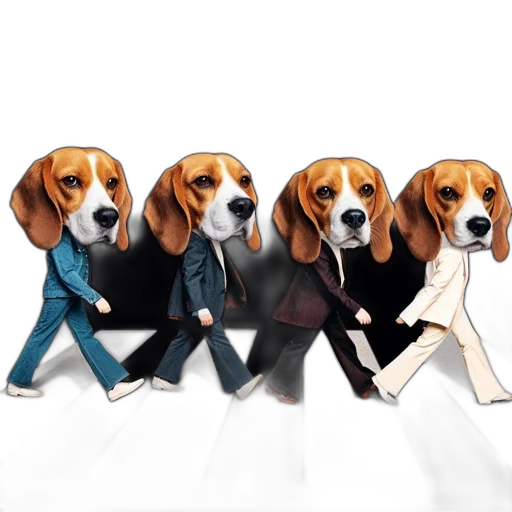 animal, concept art, cartoon, 3d render transparent PNG cut-out