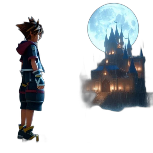 concept art, fantasy art, 3d render, pixel art transparent PNG cut-out