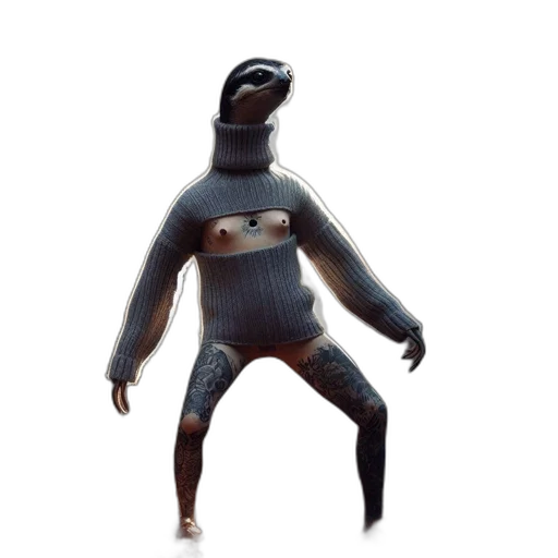 creature, mask, animal, robot transparent PNG cut-out