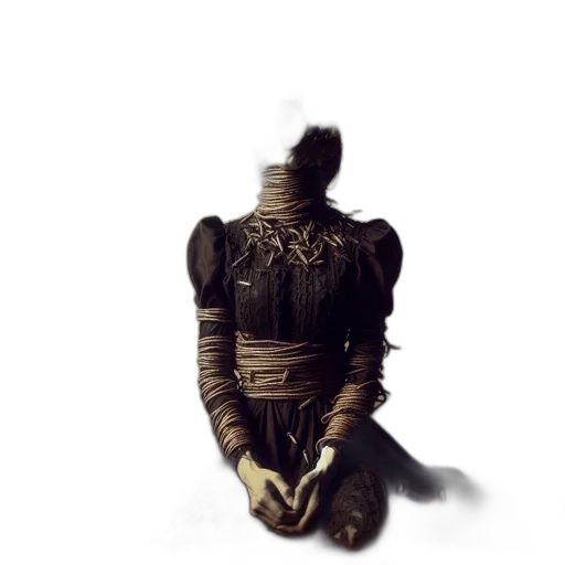 robot, mask, creature, jacket transparent PNG cut-out