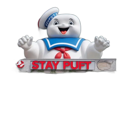 staff, 3d render, oversized, smiling transparent PNG cut-out