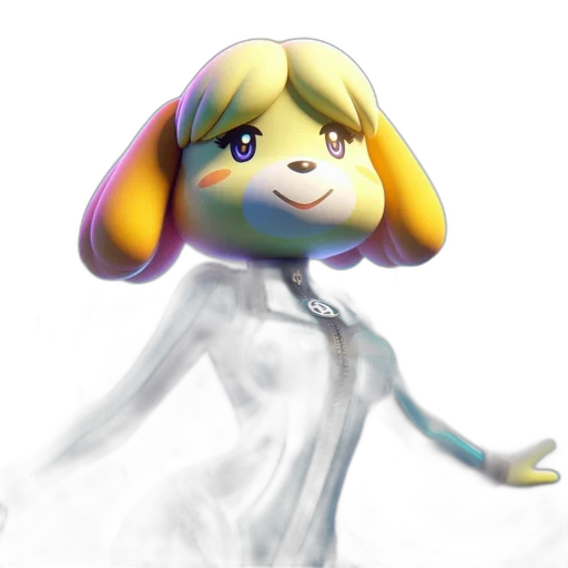 dress, staff, creature, mask transparent PNG cut-out