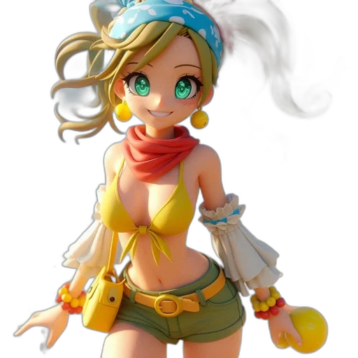 staff, weapon, concept art, 3d render transparent PNG cut-out