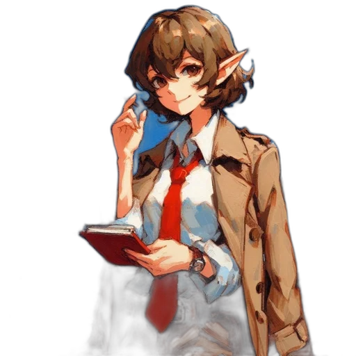 staff, dress, jacket, food transparent PNG cut-out