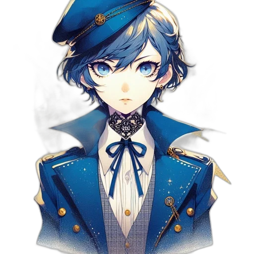 staff, crown, hat, face transparent PNG cut-out