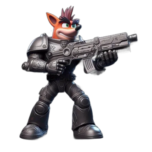 weapon, animal, robot, staff transparent PNG cut-out