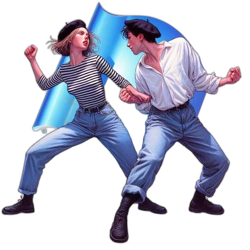 comic book art, concept art, pixel art, photorealistic transparent PNG cut-out
