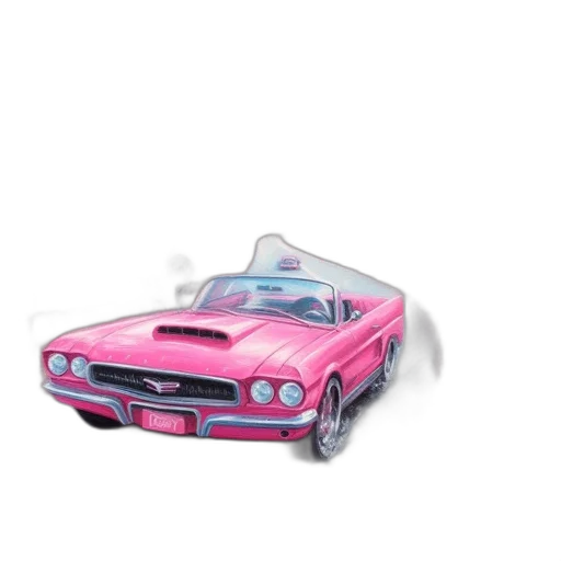 car, weapon, jewelry, 3d render transparent PNG cut-out