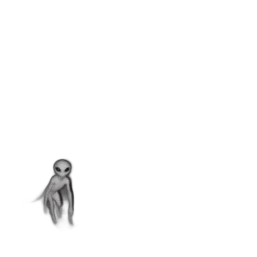 creature, animal, robot, hair transparent PNG cut-out