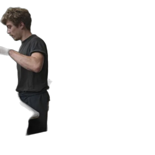 staff, jacket, weapon, shoes transparent PNG cut-out