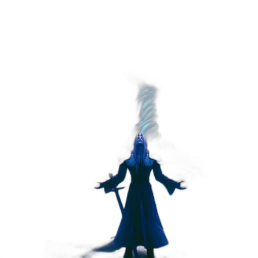 staff, sword, creature, robot transparent PNG cut-out