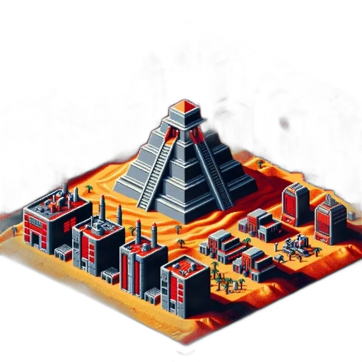pixel art, concept art, 3d render, cyberpunk transparent PNG cut-out