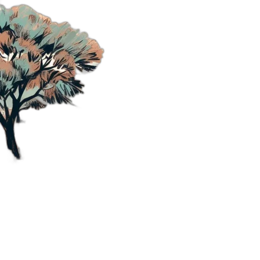 tree, crown, flower, creature transparent PNG cut-out