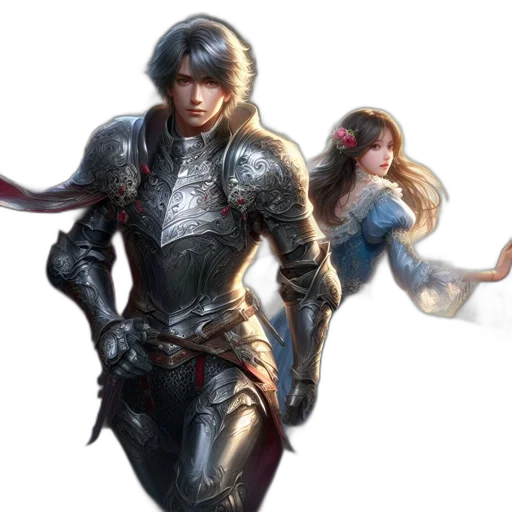 sword, fantasy art, concept art, comic book art transparent PNG cut-out