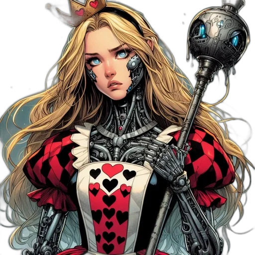 comic book art, concept art, fantasy art, cartoon transparent PNG cut-out