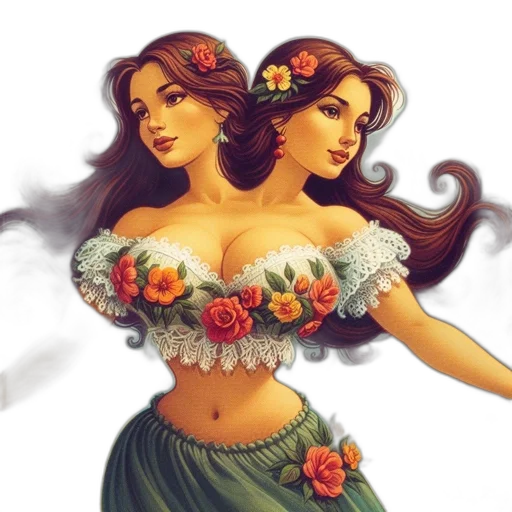 dress, crown, fantasy art, concept art transparent PNG cut-out