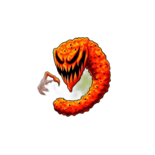 creature, dragon, animal, staff transparent PNG cut-out