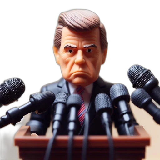 staff, action, figure, portrays transparent PNG cut-out