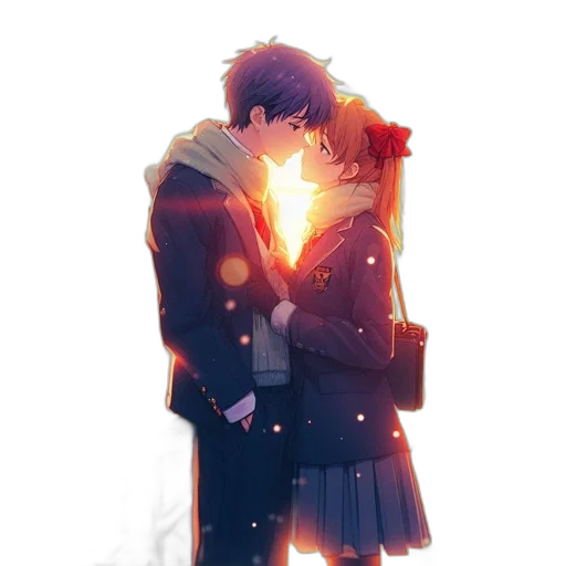jacket, anime, watercolor, pixel art transparent PNG cut-out