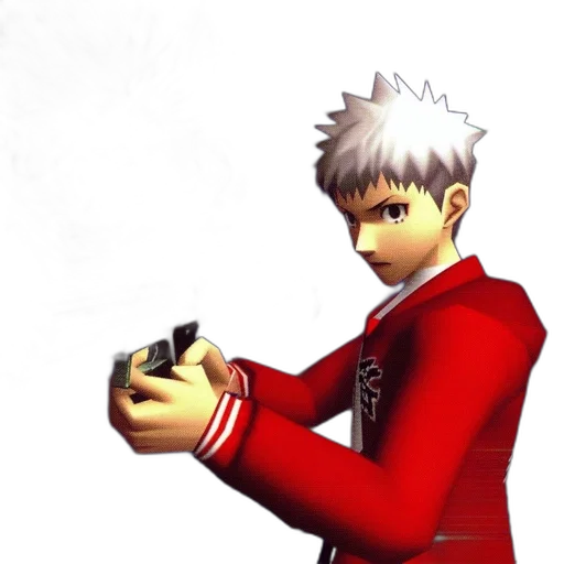 weapon, jacket, staff, 3d render transparent PNG cut-out