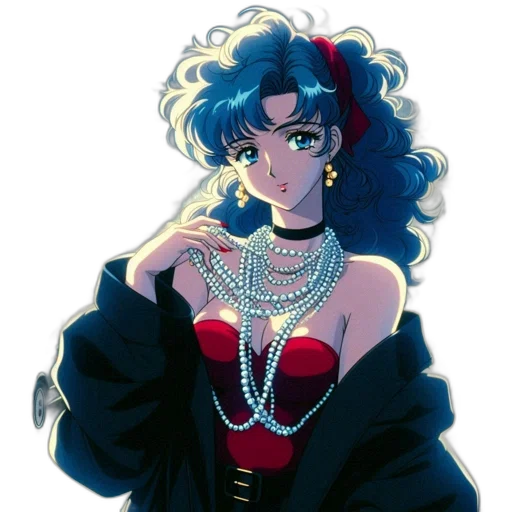 jewelry, dress, crown, vaporwave transparent PNG cut-out