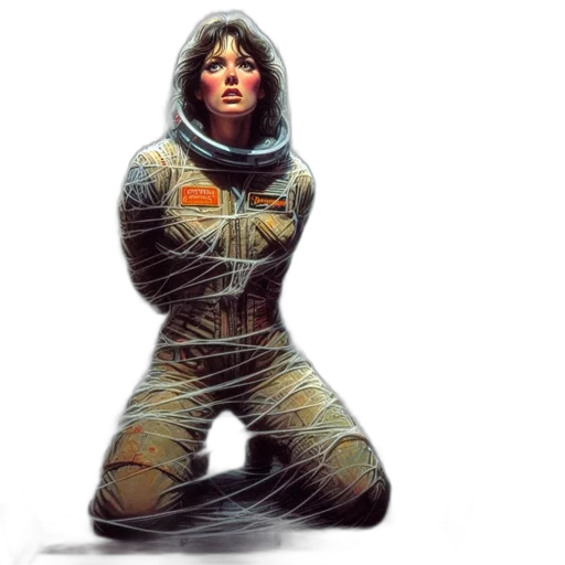 jacket, concept art, comic book art, cyberpunk transparent PNG cut-out