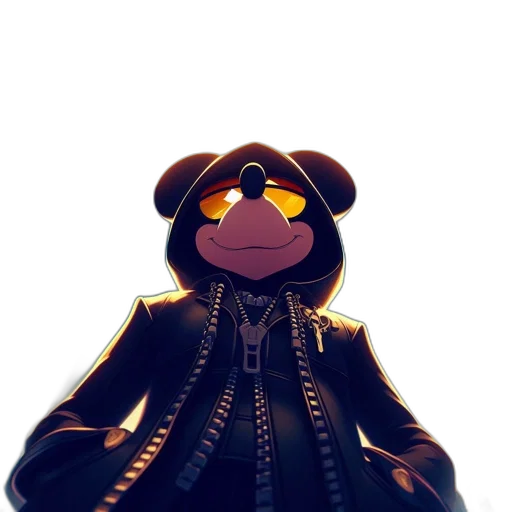 jacket, staff, mask, animal transparent PNG cut-out