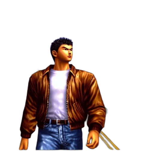 jacket, concept art, 3d render, pixel art transparent PNG cut-out
