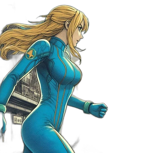 comic book art, concept art, anime, cartoon transparent PNG cut-out