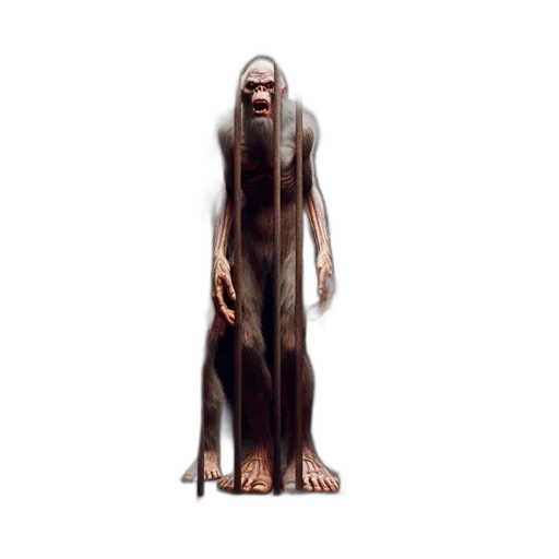 creature, animal, staff, face transparent PNG cut-out