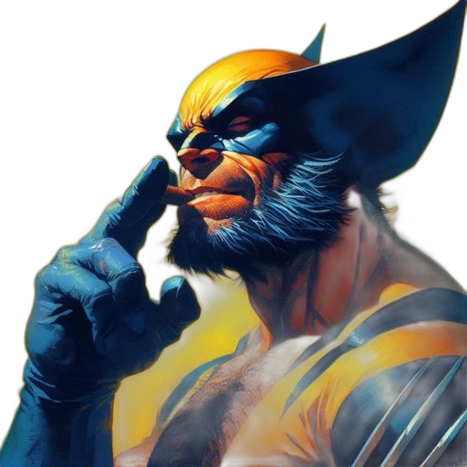 mask, face, comic book art, concept art transparent PNG cut-out