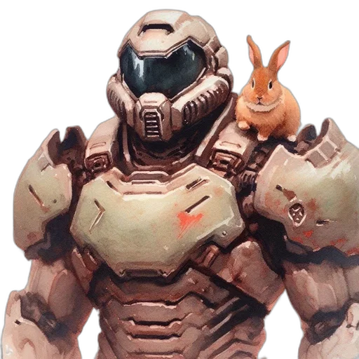 robot, animal, concept art, 3d render transparent PNG cut-out