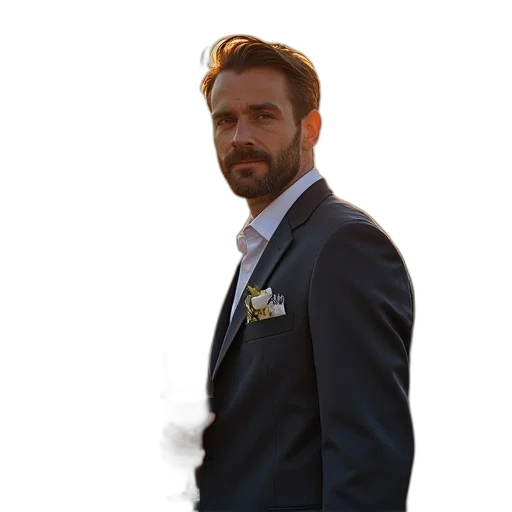 jacket, staff, photorealistic, concept art transparent PNG cut-out