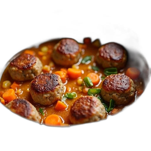food, photorealistic, 3d render, pot transparent PNG cut-out