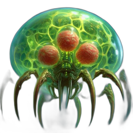 creature, concept art, 3d render, fantasy art transparent PNG cut-out