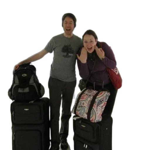 staff, jacket, man, woman transparent PNG cut-out