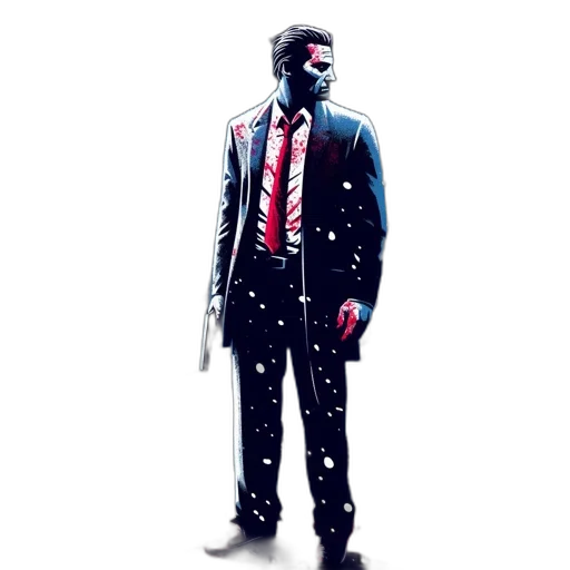 jacket, concept art, comic book art, pixel art transparent PNG cut-out