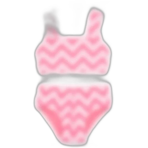 dress, vaporwave, pixel art, 3d render transparent PNG cut-out