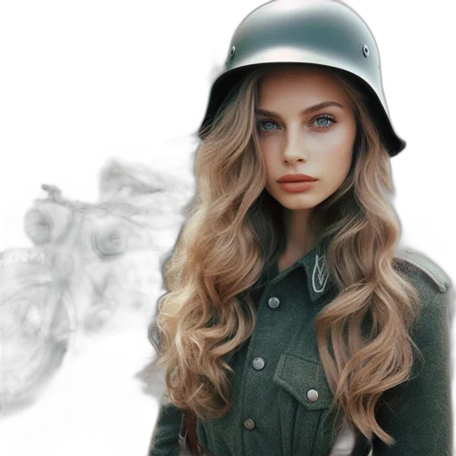 hat, hair, jacket, face transparent PNG cut-out