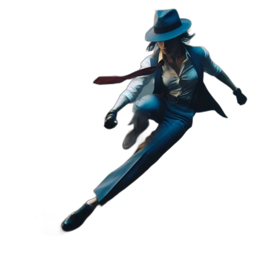 hat, staff, jacket, weapon transparent PNG cut-out
