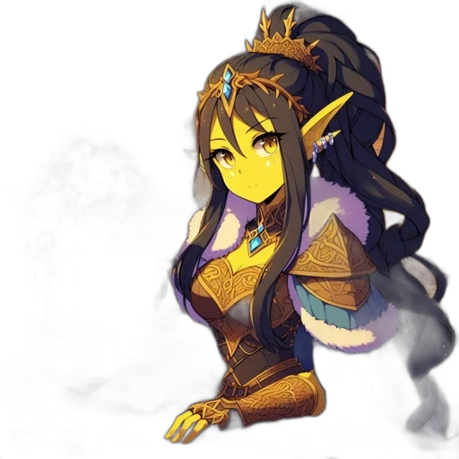 staff, dragon, crown, jewelry transparent PNG cut-out