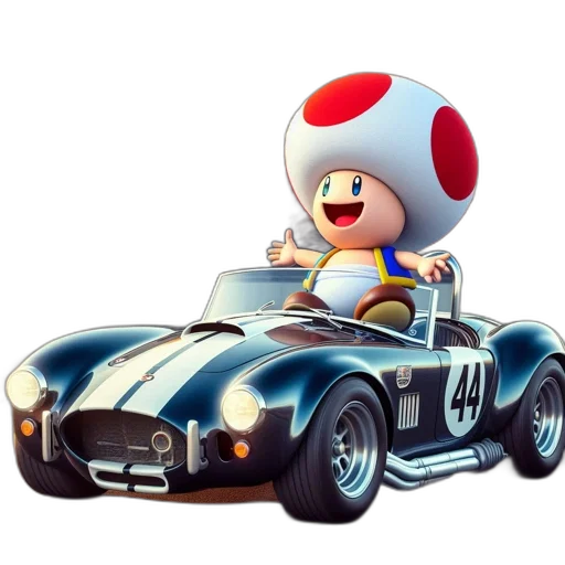 car, concept art, 3d render, pixel art transparent PNG cut-out